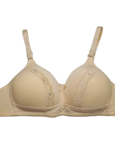 Half Cup, Lightly Padded, Non-Wired Soft Foam Padded Bra - HijabOne