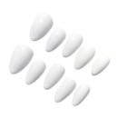 Classic White Artificial Nails Set | HIJABONE | H1AA026