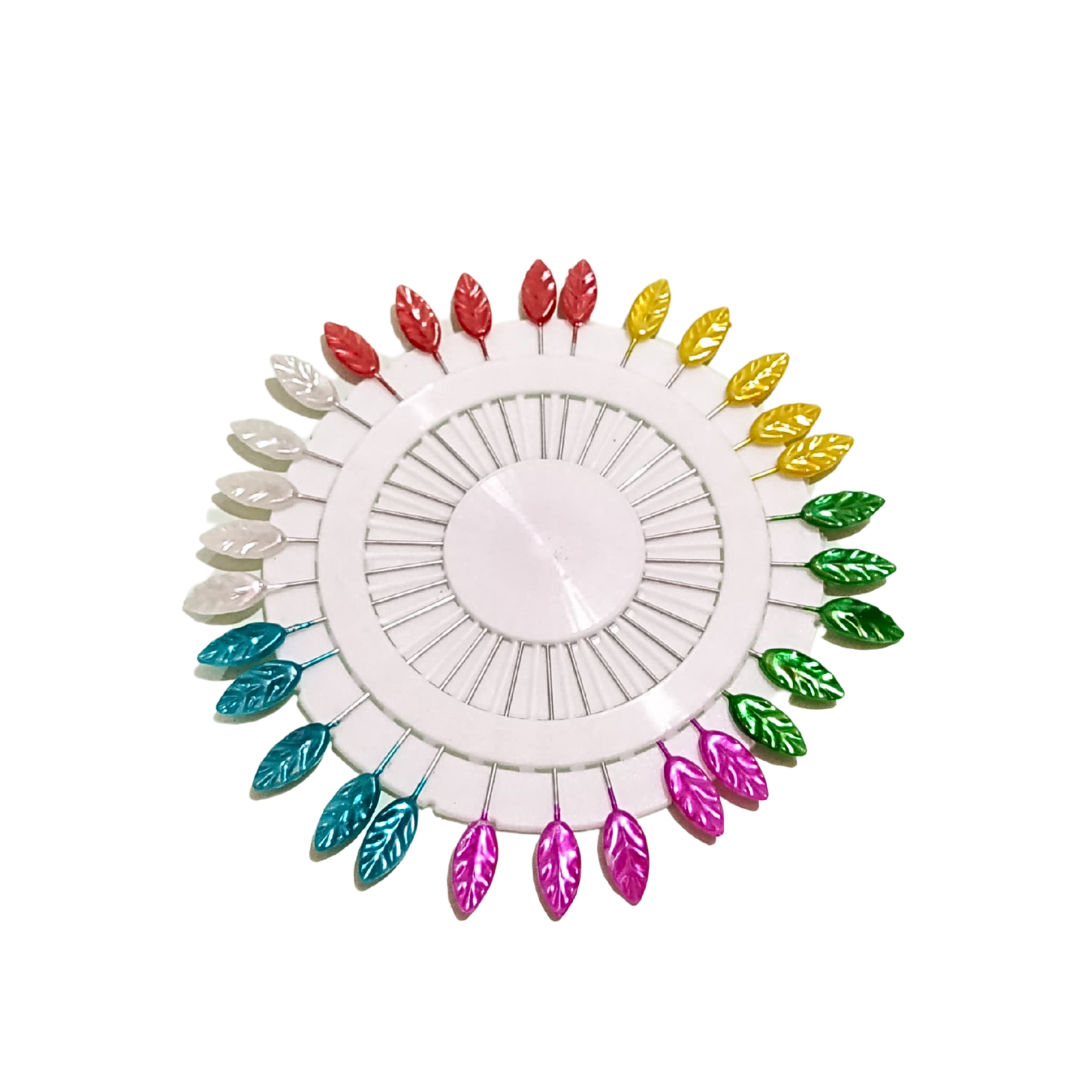 Packet Leaf Shape Large Hijab Pins | HIJABONE | H1AA019