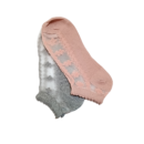 Pair Of 2 Lace Transparent Ankle Socks | HIJABONE | H1S003