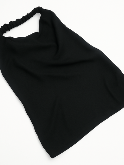 Elastic Black Naqab - HijabOne