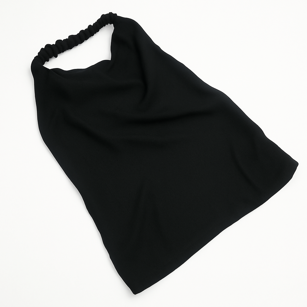 Elastic Black Naqab - HijabOne