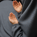 Namaz Chaddar Slate Blossom – HijabOne